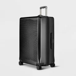 Signature Hardside Large Checked Spinner Suitcase - Open Story™