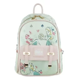 Disney Alice In Wonderland Wondapop 11" Vegan Leather Mini Backpack