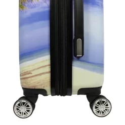 World Traveler Palm Tree 2-Piece Hardside Carry-On Spinner Luggage Set -All Pack Shop GUEST 5624fb45 0e82 46bf ad7b de83ed6cecb5