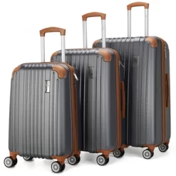 Miami CarryOn Collins Expandable Hardside Checked 3pc Luggage Set -All Pack Shop GUEST 568ff2d3 eec1 4ac9 83f5 95e0e7d7c50b
