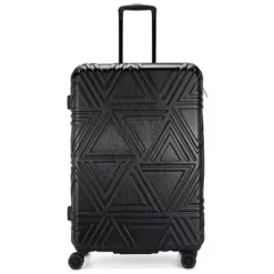 Badgley Mischka Contour Expandable Hardside Checked 3pc Luggage Set -All Pack Shop GUEST 58f27db8 c71a 42d3 b72a 141f81480288