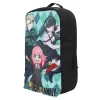 Spy X Family Backpack With Adjustable Shoulder Strap And Front Pocket