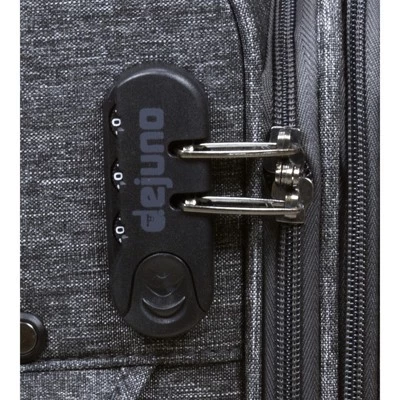 Dejuno Aurora Lightweight Denim 3-Piece Spinner Luggage Set 4 Dejuno Aurora Lightweight Denim 3-Piece Spinner Luggage Set - Image 4