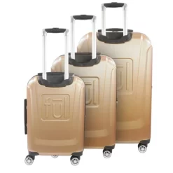 Disney Ful Textured Minnie Mouse Hard Sided 3 Piece Luggage Set , 29, 25, And 21in Suitcases