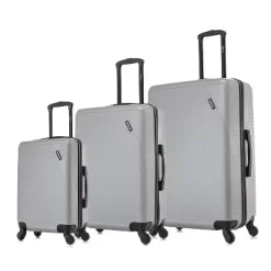 DUKAP Discovery Lightweight Hardside Checked Spinner Luggage Set 3pc -All Pack Shop GUEST 5de58c2e 4d04 41cc adaf fd16489058d6