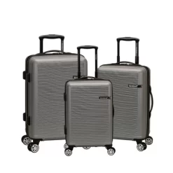 Rockland Skyline 3pc Hardside ABS Non-Expandable Luggage Set -All Pack Shop GUEST 5e10455f 1ada 4f9a 83e7 f302e6a4e8f0