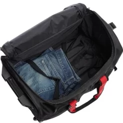 A. Saks Expandable 20" Wheeled Duffel (Black/Red) -All Pack Shop GUEST 5e668fb3 def0 4e73 b9be 38fa7cb0798e