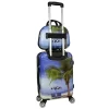 World Traveler Palm Tree 2-Piece Hardside Carry-On Spinner Luggage Set