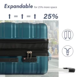 3 PCS Luggage Set, Hardside Expanable Spinner Suitcase With TSA Lock (20/24/28)-ModernLuxe 17 3 PCS Luggage Set, Hardside Expanable Spinner Suitcase With TSA Lock (20/24/28)-ModernLuxe -All Pack Shop GUEST 5fe94ae1 a078 4418 9bdf bec4076ccd05