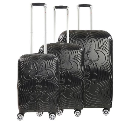 Disney Ful Playful Minnie Mouse Molded Hardside 3 Pc Luggage Set 1 Disney Ful Playful Minnie Mouse Molded Hardside 3 Pc Luggage Set