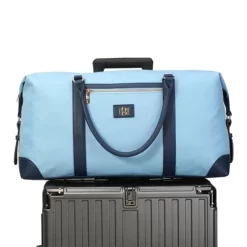 Badgley Mischka Barbara Travel Weekender Bag - Light Blue -All Pack Shop GUEST 62154eee e7bf 40b9 88c7 b93610ec06e5