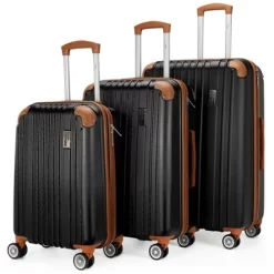 Miami CarryOn Collins Expandable Hardside Checked 3pc Luggage Set -All Pack Shop GUEST 62ccbb95 48dc 49c5 8e23 838936da1ad1