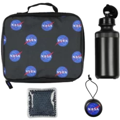 NASA Meatball Logo Backpack Lunch Bag Water Bottle Squishy Toy 5 PC Mega Set -All Pack Shop GUEST 63da19ee 4d3b 4833 b597 4edcbb94f37e
