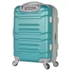 Olympia Denmark 21" Expandable Carry On 4 Wheel Spinner Luggage Suitcase