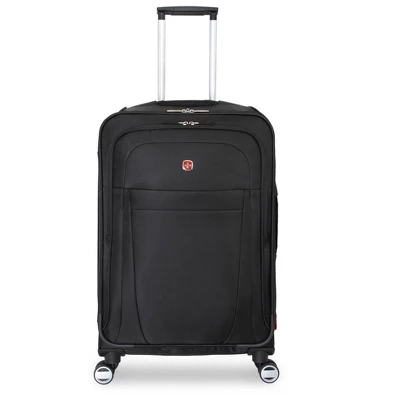 SWISSGEAR Zurich Softside Medium Checked Spinner Suitcase 6 SWISSGEAR Zurich Softside Medium Checked Spinner Suitcase - Image 6