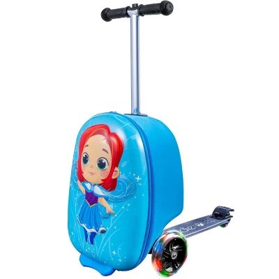 Kiddietotes Kids' Hardside Carry On Suitcase Scooter 16 Kiddietotes Kids' Hardside Carry On Suitcase Scooter - Image 16