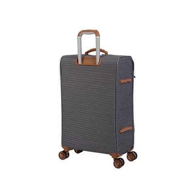 It Luggage Beach Stripes Softside Medium Checked Spinner Suitcase 4 It Luggage Beach Stripes Softside Medium Checked Spinner Suitcase - Image 4