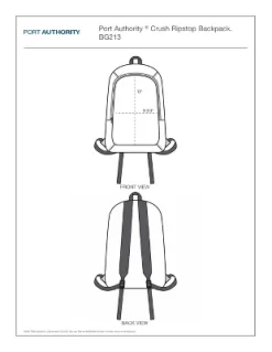 Port Authority Crush Ripstop Backpack Bag -All Pack Shop GUEST 65dafad0 a6ac 4d2c 9503 0e72f1b0ad44