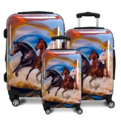 Chariot Printed Expandable Hardside Spinner Luggage Set -All Pack Shop GUEST 678c1c62 2bb2 41aa b2ca 1d66d352c190