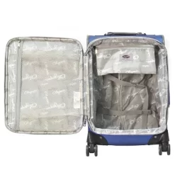 Olympia USA Tuscany Expandable Softside Checked Spinner Suitcase -All Pack Shop GUEST 681d3a4c a5bd 48cb 9334 29e15419f21c