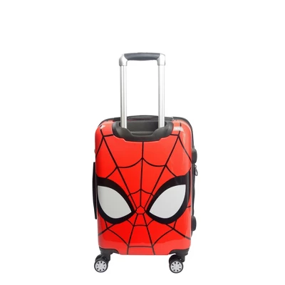 Marvel Ful Spiderman Big Face 21In Hard Sided Carry On 2 Marvel Ful Spiderman Big Face 21In Hard Sided Carry On - Image 2