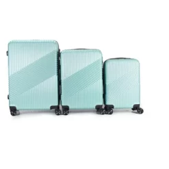 Mirage Luggage Aida ABS Hard Shell Lightweight 360 Dual Spinning Wheels Combo Lock 28" 24", 20" 3 Piece Luggage Set -All Pack Shop GUEST 6ad9ce84 76fc 4d62 84e3 289b1ddbc865