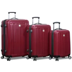 World Traveler Contour Hardside 3-Piece Spinner Luggage Set -All Pack Shop GUEST 6cbacedb 0252 4ada a2e2 62008a2796cc