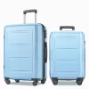 2 PCS Expanable Luggage Set, Hardside Spinner Suitcase With TSA Lock-ModernLuxe