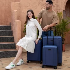 Badgley Mischka Evalyn 3pc Hardside Checked Expandable Spinner Luggage Set 22 Badgley Mischka Evalyn 3pc Hardside Checked Expandable Spinner Luggage Set -All Pack Shop GUEST 734cf007 5a75 45e2 84af cc90cbfb34e7