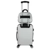 World Traveler Butterfly 4 Piece Hardside Upright Spinner Luggage Set