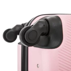 DUKAP Discovery Lightweight Hardside Large Checked Spinner Suitcase - Pink -All Pack Shop GUEST 75bcbb1d 63e7 48d4 a583 6f85c14af560