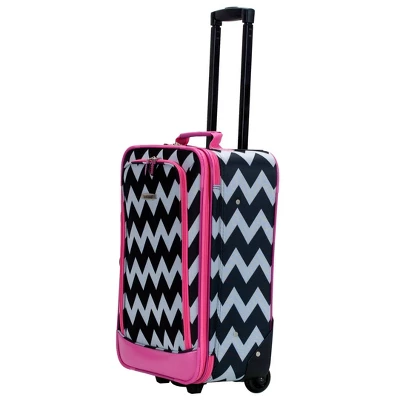 Rockland Escape 4pc Softside Checked Luggage Set 6 Rockland Escape 4pc Softside Checked Luggage Set - Image 6