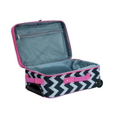 Rockland Escape 4pc Softside Checked Luggage Set 7 Rockland Escape 4pc Softside Checked Luggage Set - Image 7