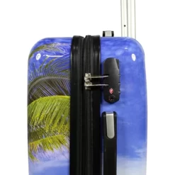 World Traveler Palm Tree 2-Piece Hardside Carry-On Spinner Luggage Set -All Pack Shop GUEST 78a6ebc2 d271 4ca4 a62c a7d2222eb68c