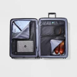 Signature Hardside Large Checked Spinner Suitcase - Open Story™ -All Pack Shop GUEST 7b0b073e ec85 49e2 b430 cee0b2ca959c