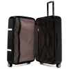 Badgley Mischka Grace Expandable Hardside Checked 3pc Luggage Set