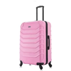 InUSA Endurance Lightweight Hardside Large Checked Spinner Suitcase -All Pack Shop GUEST 7df179f9 da29 40a9 9b10 e75c26493879