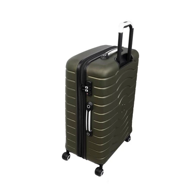 It Luggage Intervolve Hardside Large Checked Expandable Spinner Suitcase - Green 1 It Luggage Intervolve Hardside Large Checked Expandable Spinner Suitcase - Green