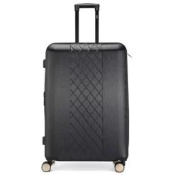 Badgley Mischka Diamond Expandable Hardside Checked 3pc Luggage Set -All Pack Shop GUEST 7e8015b2 9a21 4f30 985f d26d125411f3