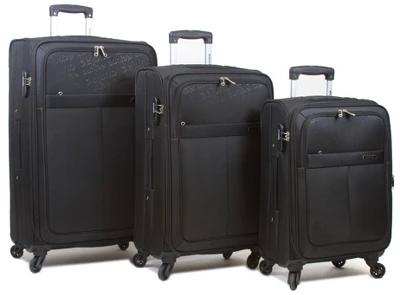 Dejuno Tuscany 3-Piece Lightweight Spinner Luggage Set 8 Dejuno Tuscany 3-Piece Lightweight Spinner Luggage Set - Image 8