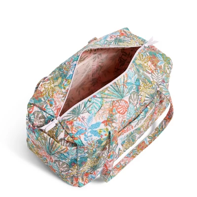 Vera Bradley Women's Cotton Large Travel Duffel Bag 2 Vera Bradley Women's Cotton Large Travel Duffel Bag - Image 2