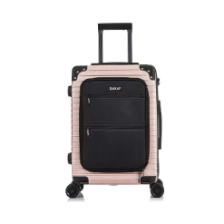 DUKAP Tour Lightweight Hardside Carry On Suitcase With Integrated USB Port