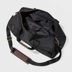 Men's Carry On Duffel Weekender Bag - Goodfellow & Co™ Black