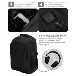 Rockland Business Pro USB Laptop Backpack -All Pack Shop GUEST 88b431c9 0f5d 4b6d a3be a3bdf035ca6c