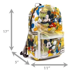 Wondapop Disney Mickey Mouse And Friends 17" Full Size Nylon Backpack -All Pack Shop GUEST 89ebc16e a5be 4b28 9b69 d3acda0aeee3