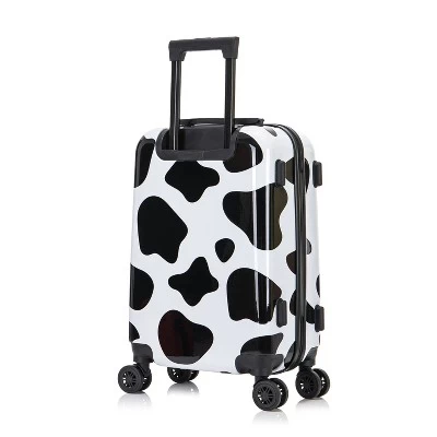 InUSA PRINTS Lightweight Hardside Carry On Spinner Suitcase - Cow 3 InUSA PRINTS Lightweight Hardside Carry On Spinner Suitcase - Cow - Image 3