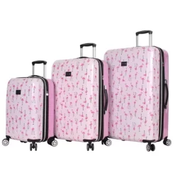 Betsey Johnson 3pc Expandable Hardside Spinner Suitcase Set -All Pack Shop GUEST 8f95f9aa 6ec1 4cda 8cfb 4ea7c67e608e