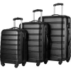 3 PCS Luggage Set, Hardside Spinner Suitcase With TSA Lock (20/24/28)-ModernLuxe