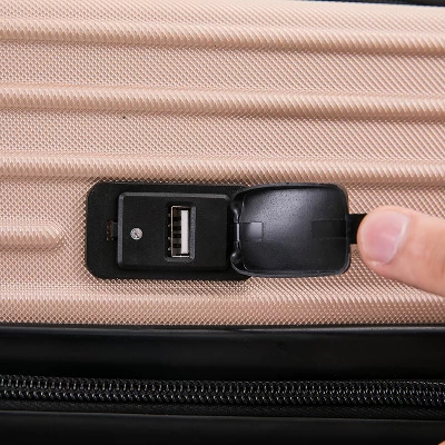 DUKAP Tour Lightweight 3pc Hardside Luggage Set 12 DUKAP Tour Lightweight 3pc Hardside Luggage Set - Image 12