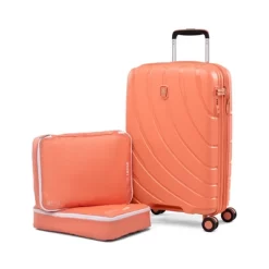 Atlantic® 3 Pc Luggage Set - Carry-on Exp Hardside Spinner & 2 Large Washable Packing Cubes -All Pack Shop GUEST 9364dd3f 9284 4faf b652 b953b596a174